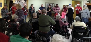 Christmas Caroling at seniors’ facilities in Olds December 8, 2018
