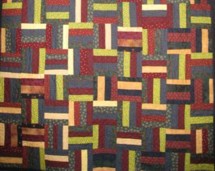The quilting group at Olds United Church produced two magnificent heirloom quilts.