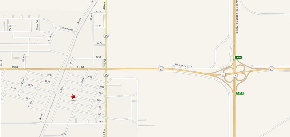 Directions to the Olds United Church from the Queen Elizabeth II Highway (Hwy 2) between Red Deer and Calgary.